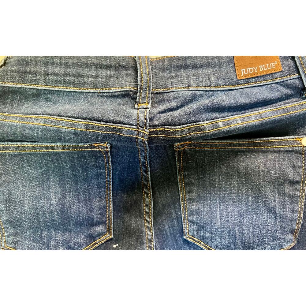 Judy Blue Brand Jeans.  Skinny Fit, Size 3, Dark Wash - Picture 4 of 6